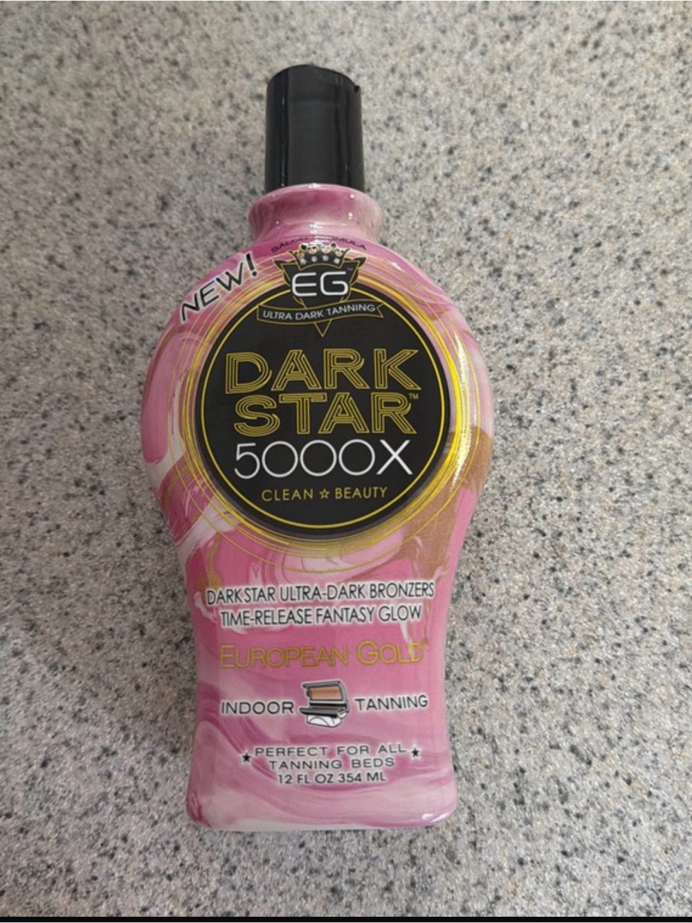 5000X Ultra Dark Bronzer Tanning Lotion - Pink